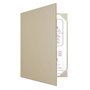 Menumap / Menukaart Mappen - 2x A4 - Champagne Goud