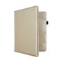 Reispapieren Hoesje / 17 x 23 cm Reisdocumenten Mapje / Organizer - R4 - Champagne Goud