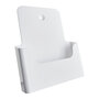 A4 Witte Tafel Folderhouder / Balie Brochurehouder - Type A4-Wit